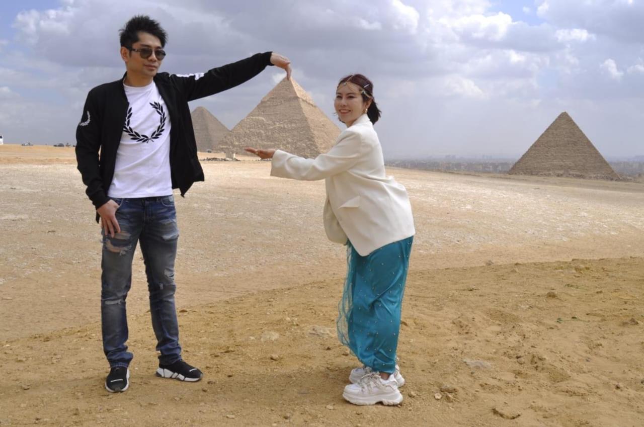 Horus Pyramids Inn Kafrat al Jabal Ngoại thất bức ảnh