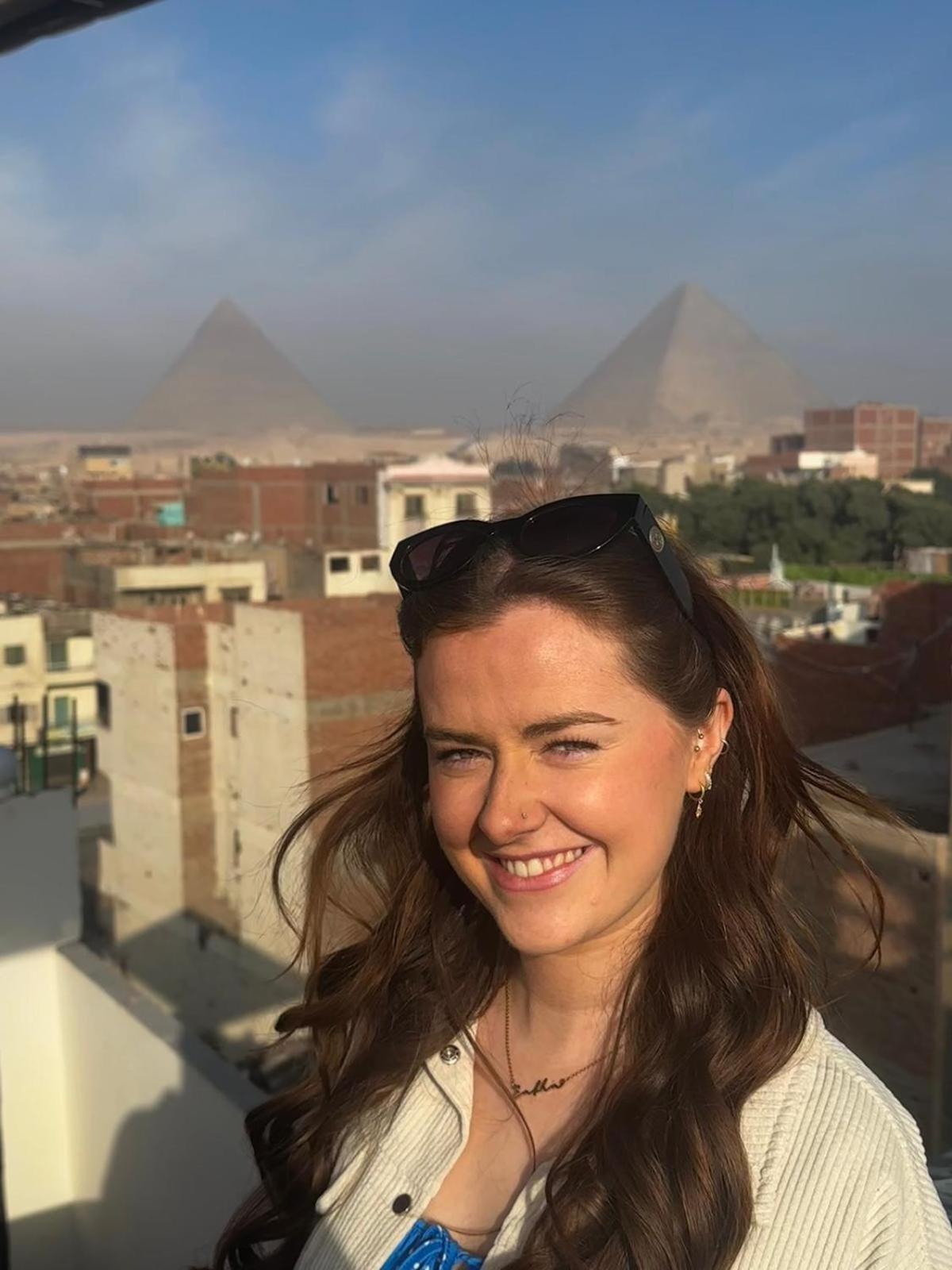 Horus Pyramids Inn Kafrat al Jabal Ngoại thất bức ảnh