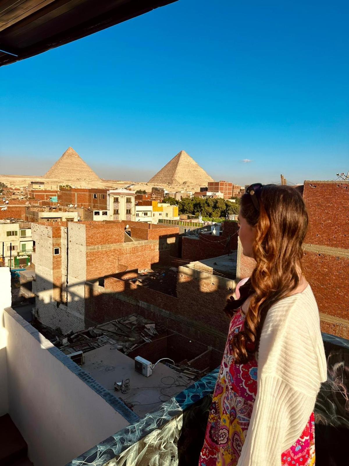 Horus Pyramids Inn Kafrat al Jabal Ngoại thất bức ảnh