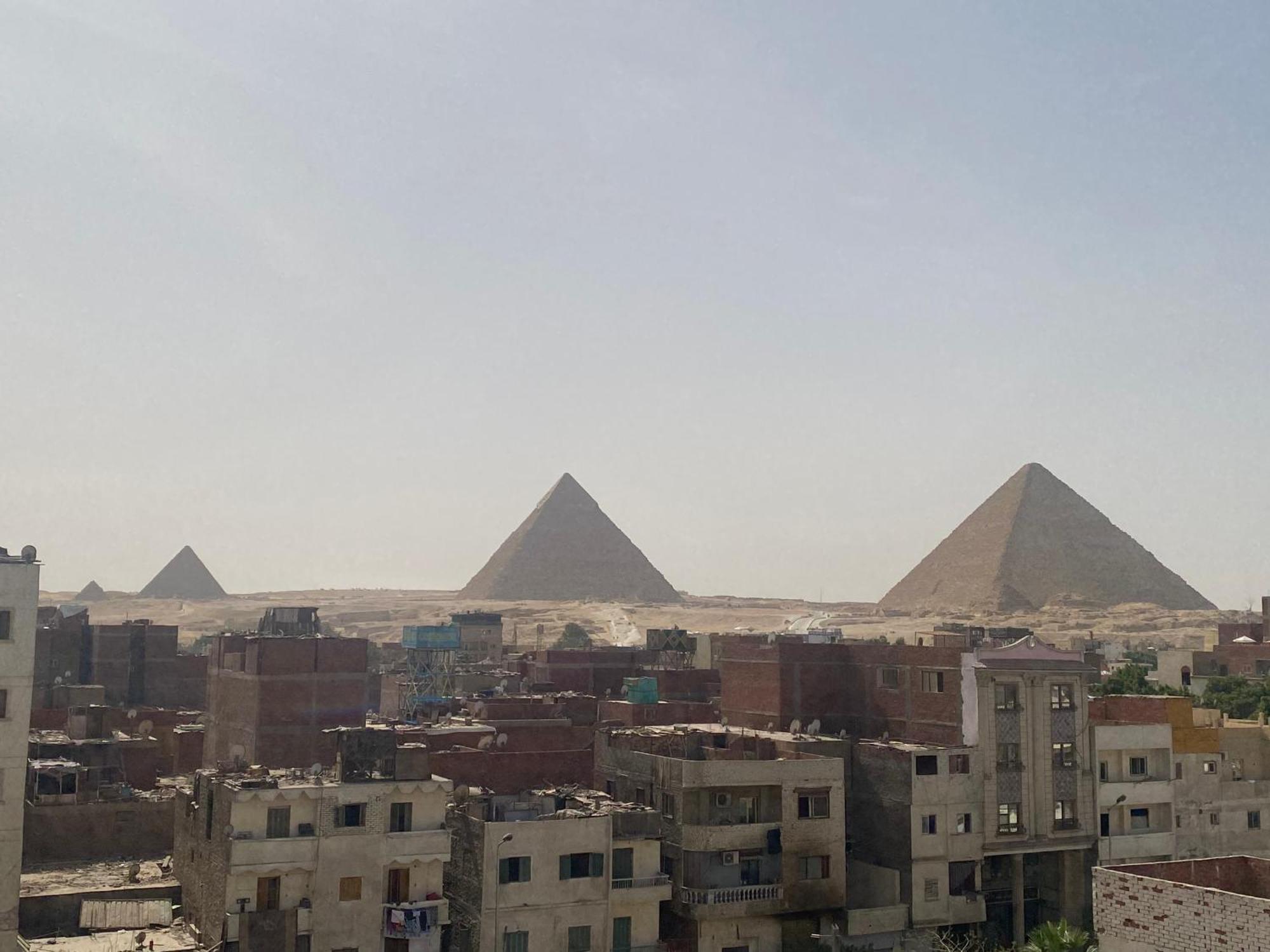 Horus Pyramids Inn Kafrat al Jabal Ngoại thất bức ảnh