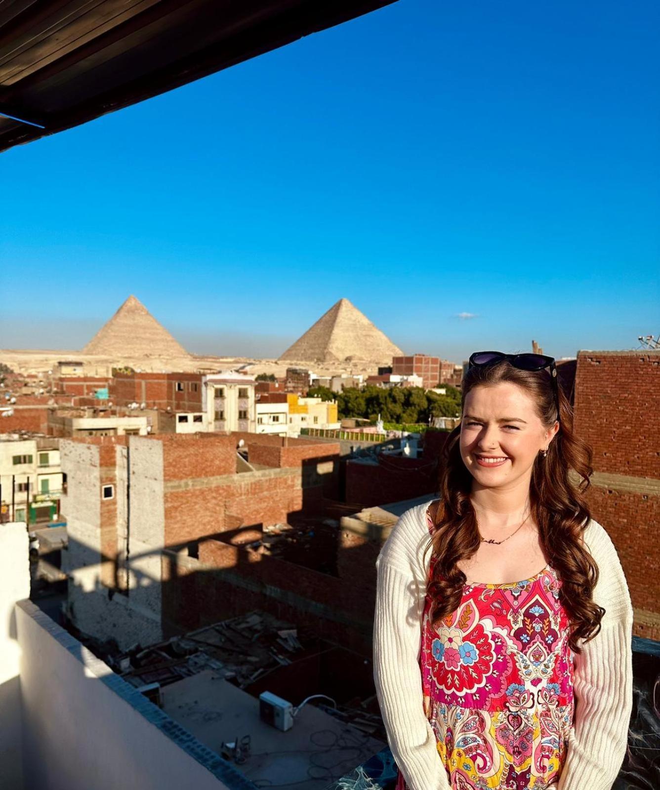 Horus Pyramids Inn Kafrat al Jabal Ngoại thất bức ảnh